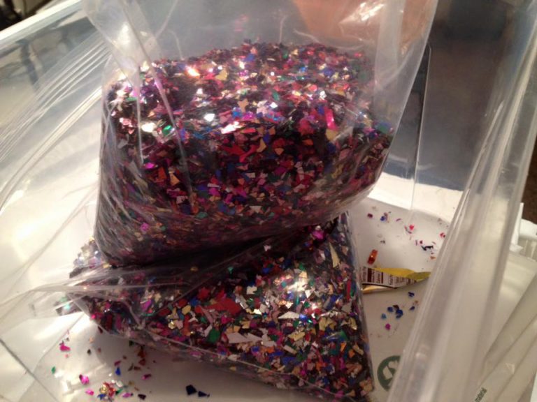 We used to send out glitter when someone donated or signed up for our membership.