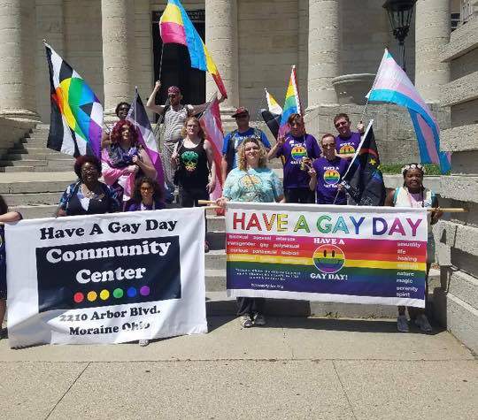 This was a photo taken during Pride in Dayton Ohio